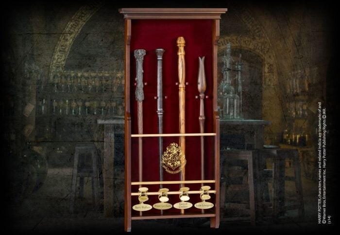 Harry Potter Ophæng Til 4 Tryllestaver