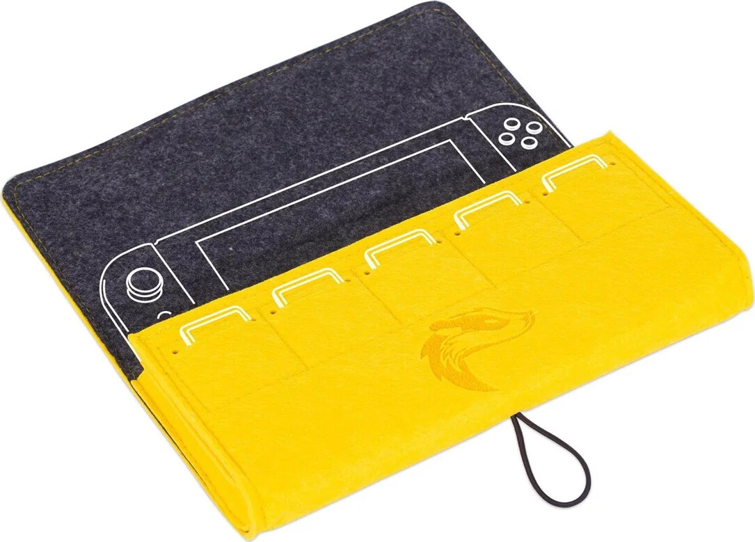 Harry Potter - Felt Pocket For Switch Hufflepuff