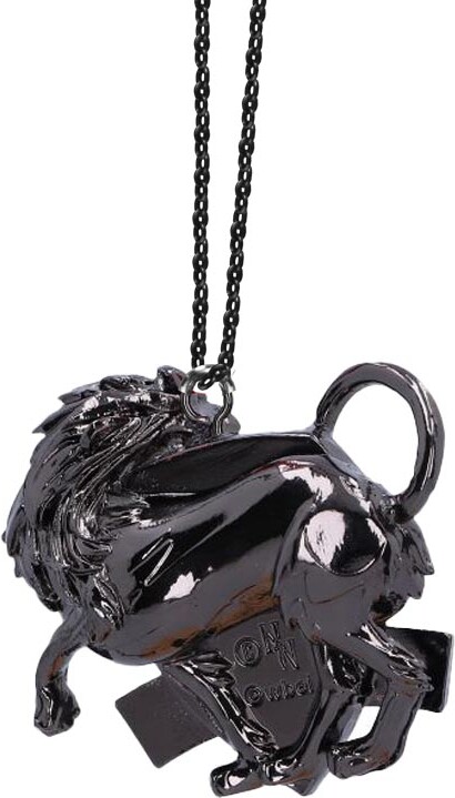 Harry Potter Julepynt - Gryffindor Crest - Sølv - Nemesis Now - 6 Cm