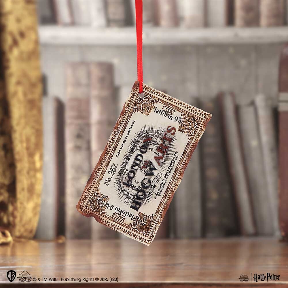 Harry Potter - Hogwarts Ticket - Ornament