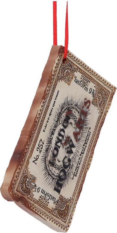 Harry Potter - Hogwarts Ticket - Ornament