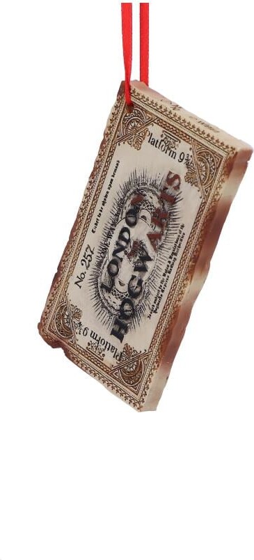 Harry Potter - Hogwarts Ticket - Ornament