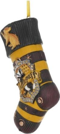 Harry Potter Julepynt - Hufflepuff Strømpe - 7 5 Cm
