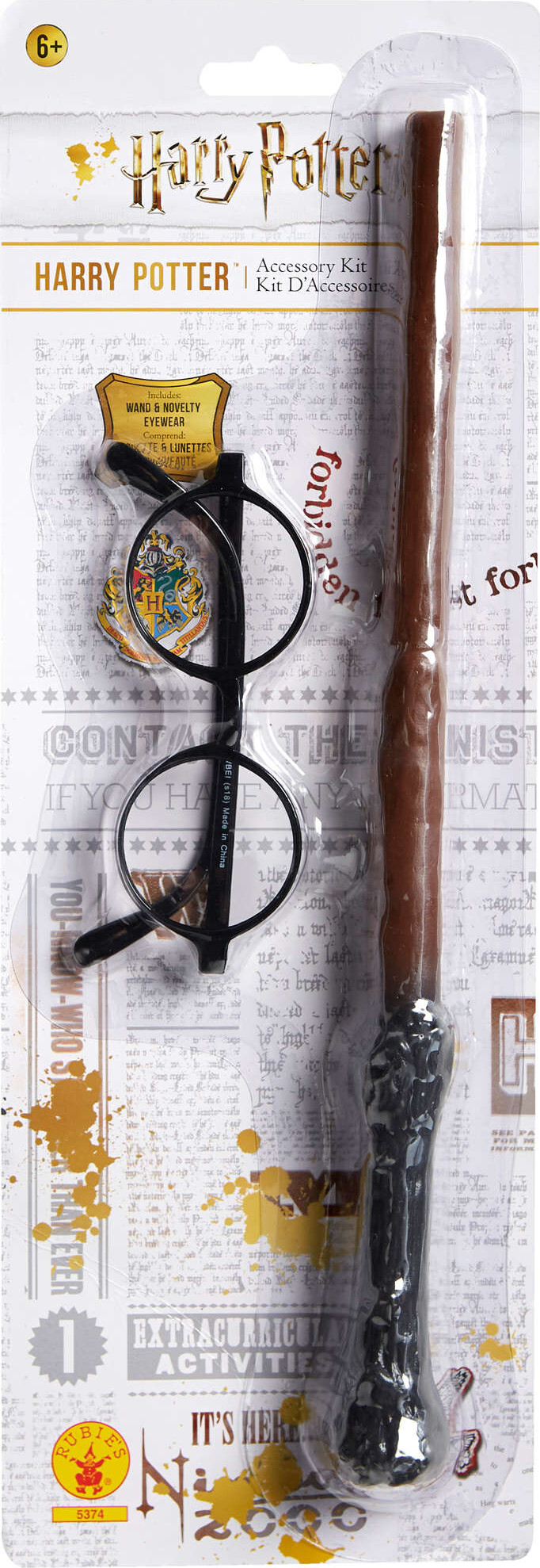 Harry Potter Kit - Tryllestav Briller