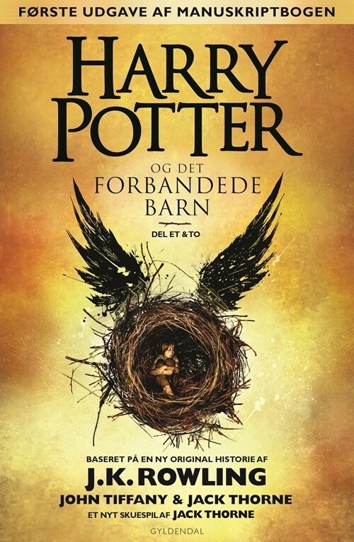 Harry Potter Og Det Forbandede Barn - Bog 8 af J. K. Rowling - Indbundet - Gucca.dk