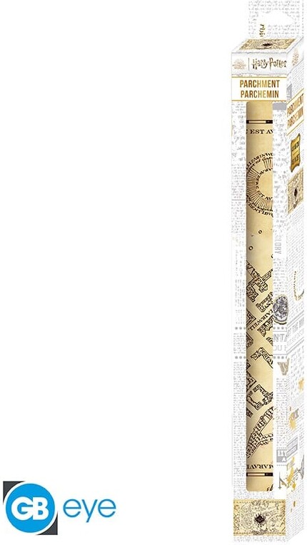 Harry Potter - Parchment Poster - Marauder S Map