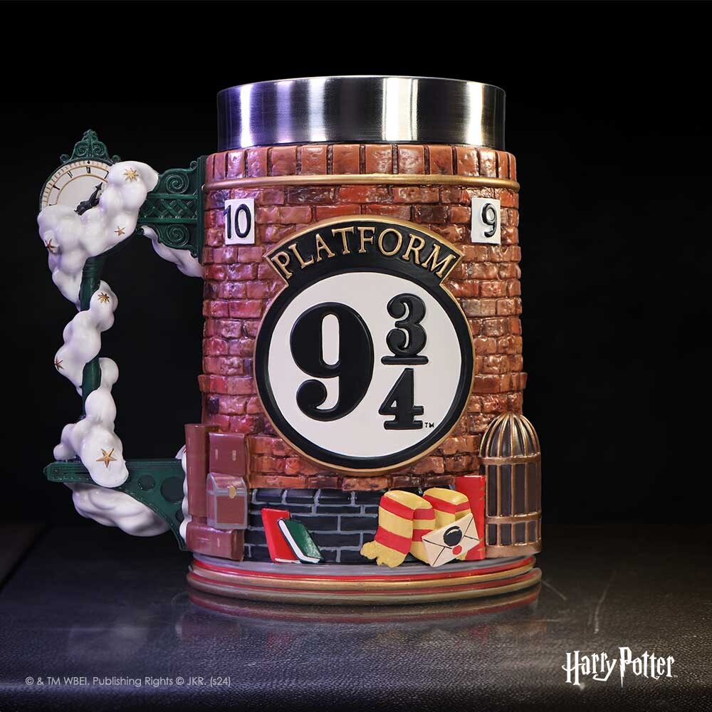 Harry Potter - Platform 9 34 Tankard Krus - Nemesis Now - 15 Cm