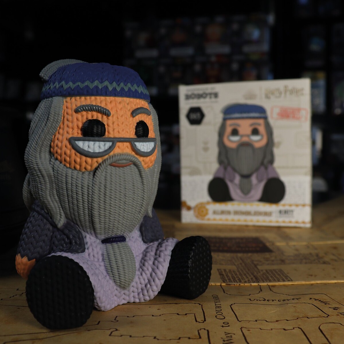 Albus Dumbledore Figur - Harry Potter - Knit - Handmade By Robots - 13 Cm
