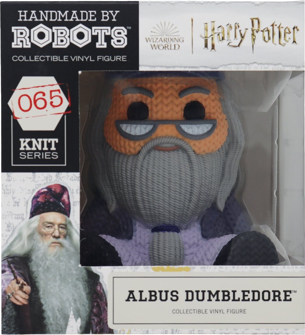 Albus Dumbledore Figur - Harry Potter - Knit - Handmade By Robots - 13 Cm