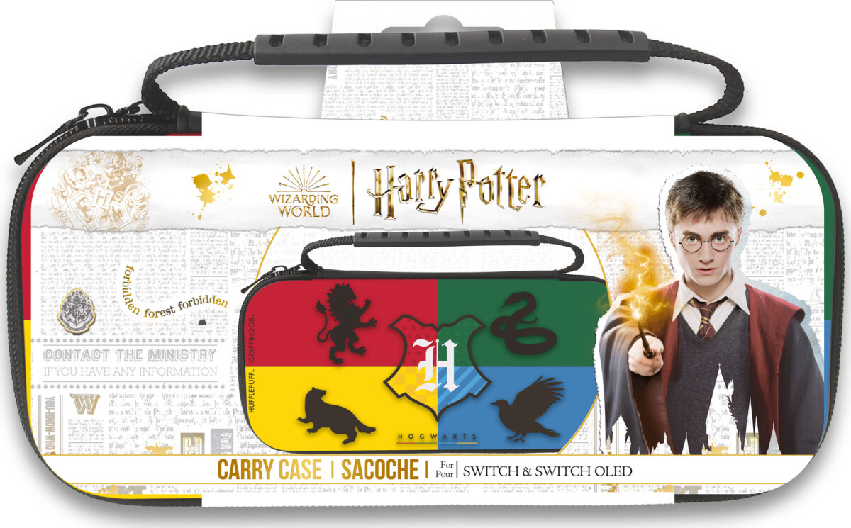 Harry Potter - Slim Carrying Case - 4 Houses