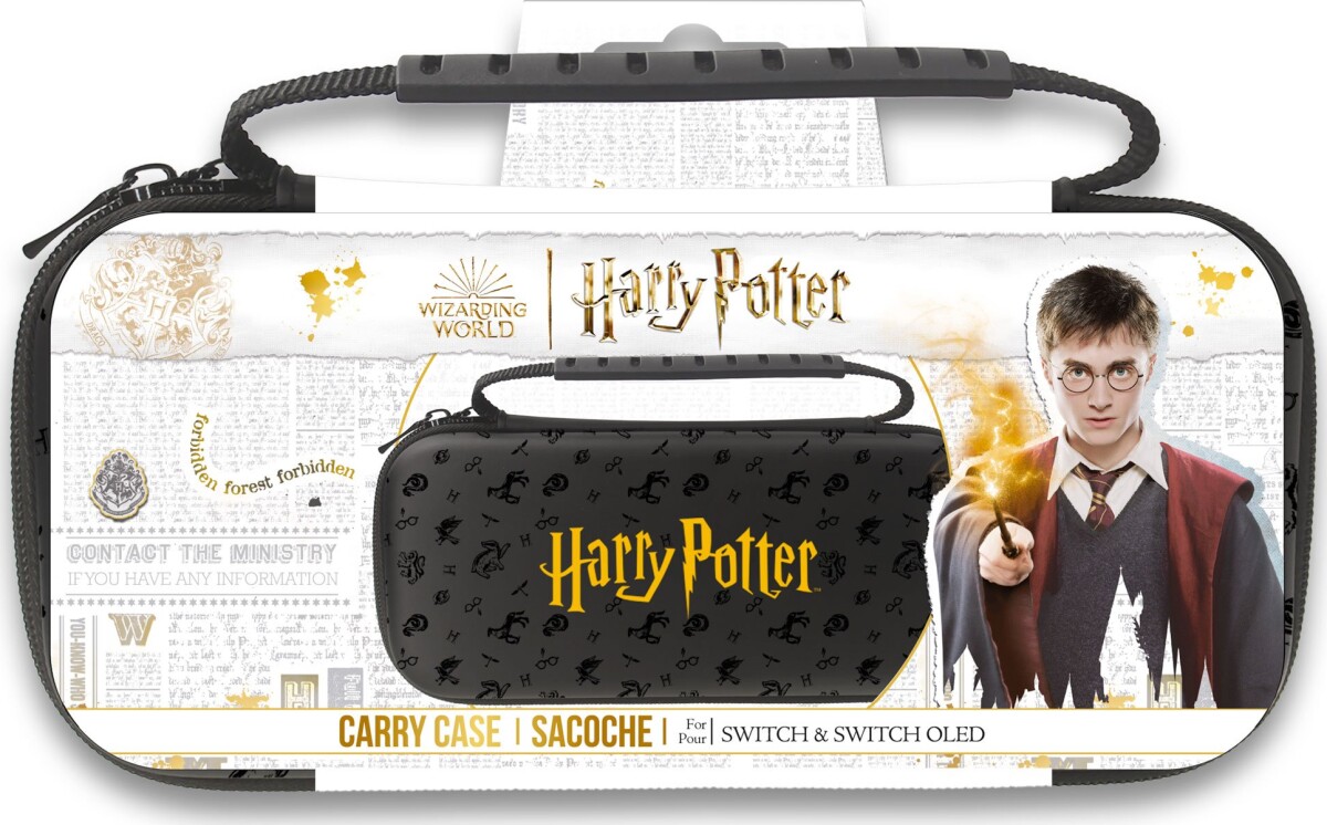 Harry Potter - Nintendo Switch Slim Case - Sort | Se tilbud og køb på ...