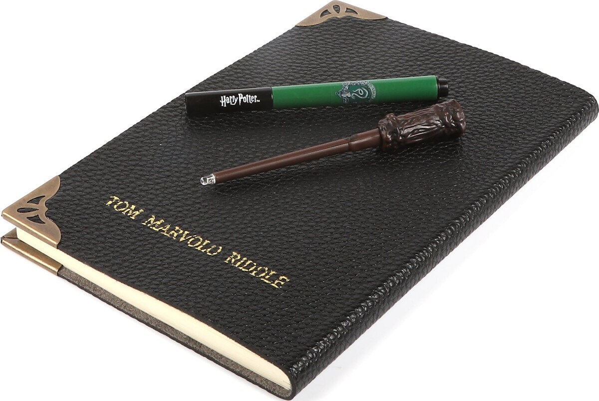 Harry Potter -Tom Riddle S Dagbog Pen Og Stav