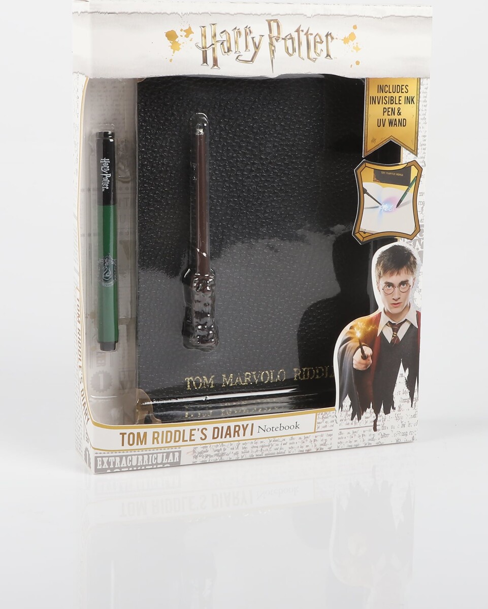 Harry Potter -Tom Riddle S Dagbog Pen Og Stav