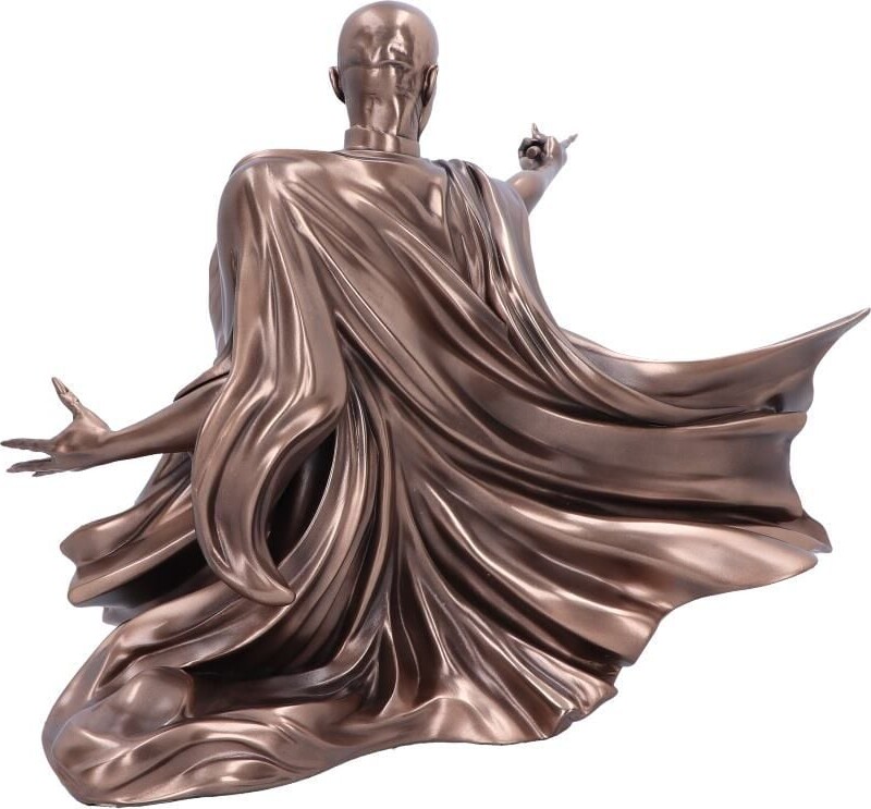Harry Potter - Voldemort Avada Kedavra Figur I Bronze - 32 Cm