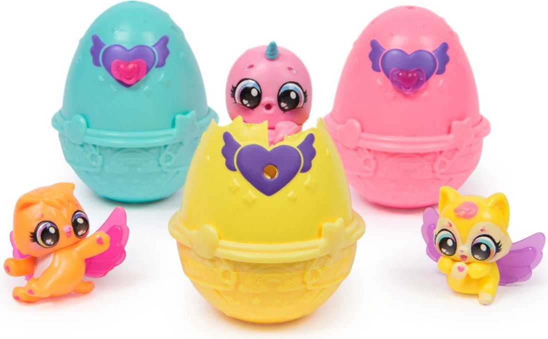 Hatchimals - Alive - Neon Rainbow - Spring Basket Water Hatch
