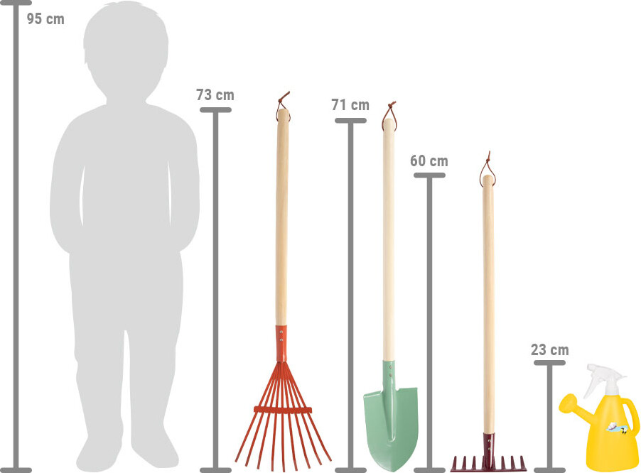Haveredskaber Og Vandkande Til Børn - Tiny Garden - Small Foot