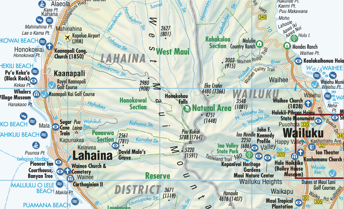 Hawaiian Islands - Borch Maps