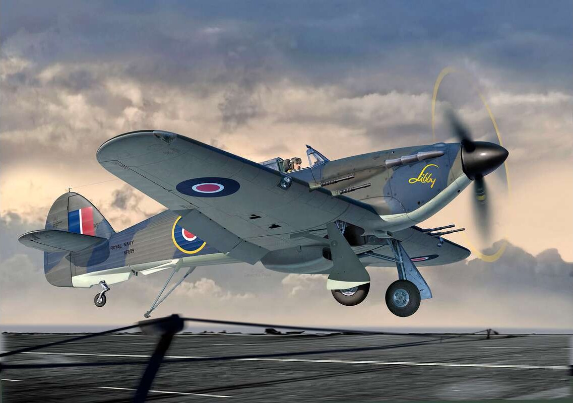 Revell - Hawker Sea Hurricane Mkiic - Byggesæt - 1 32 - 03768