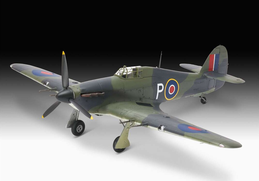 Revell - Hawker Sea Hurricane Mkiic - Byggesæt - 1 32 - 03768