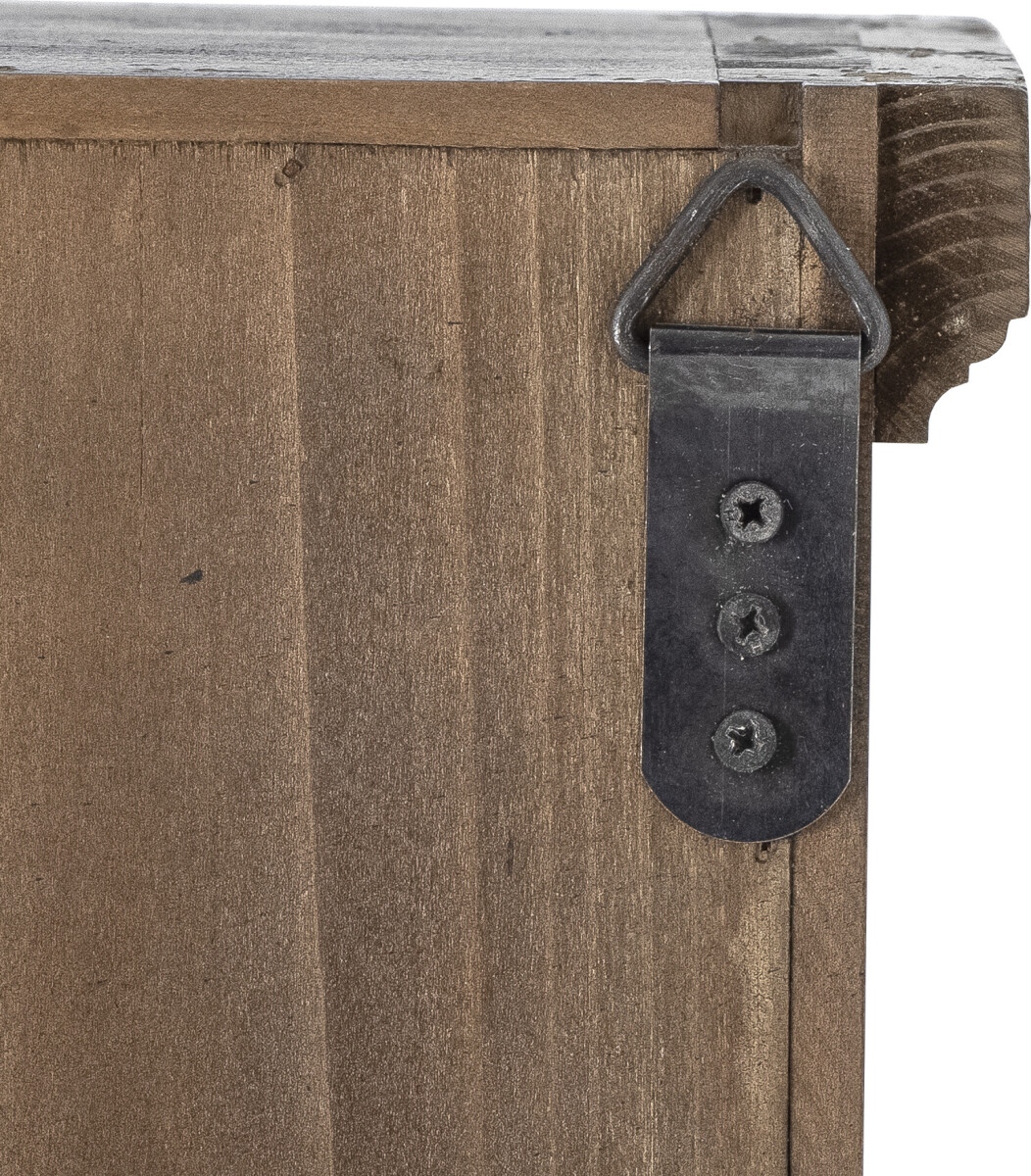 Creative Collection - Hazem Vitrineskab - Sort - Fyrretræ - 81X122X22 Cm