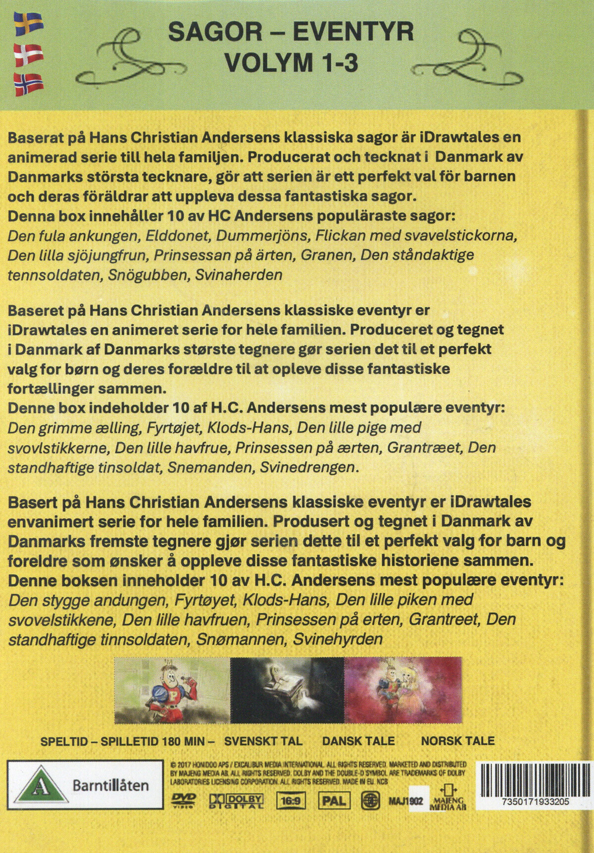 Hc Andersen 10 Tales