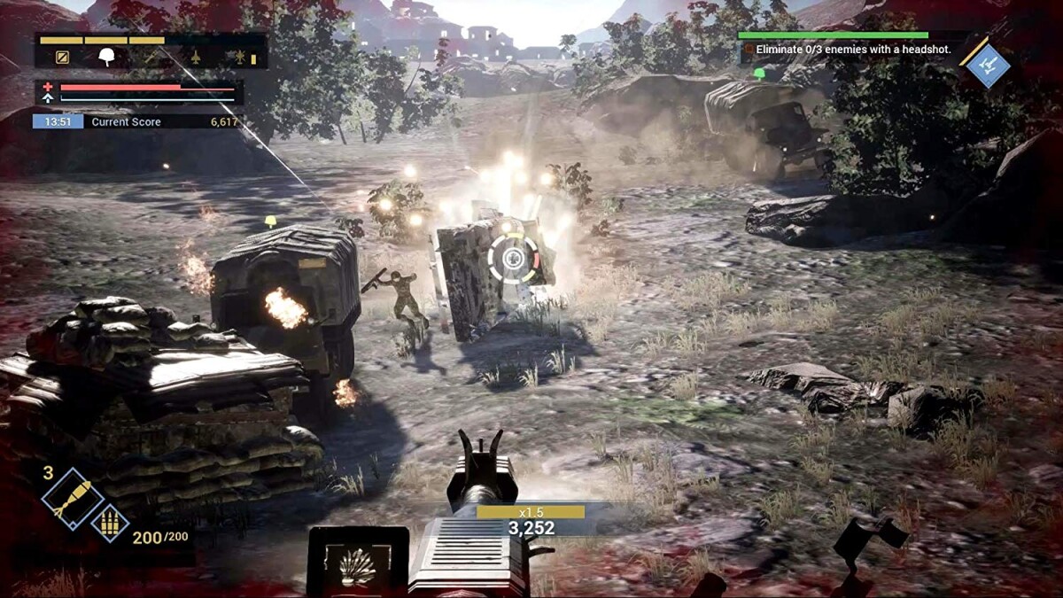 Heavy Fire Red Shadow