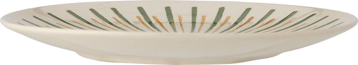 Bloomingville - Heikki Serveringsfad - Grøn - Stentøj Keramik