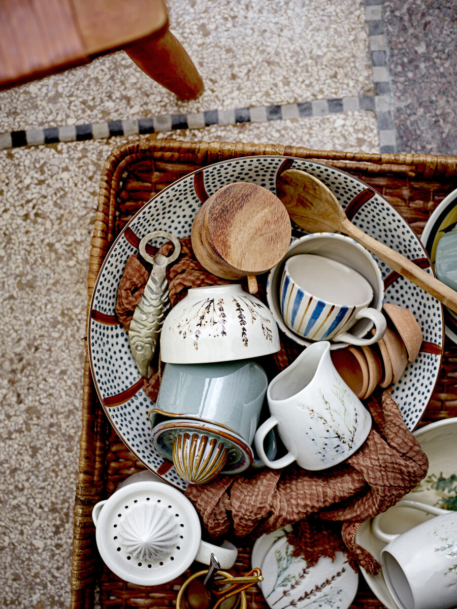 Bloomingville - Heikki Skål - Brun - Stentøj Keramik