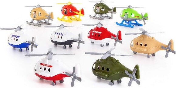 Legetøjs Helikopter - Polesie - Assorteret