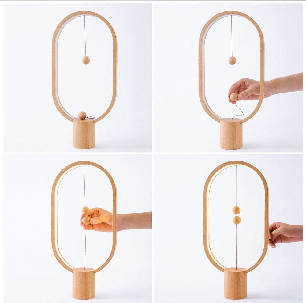 Heng Balance Lamp - Oval - Hvid