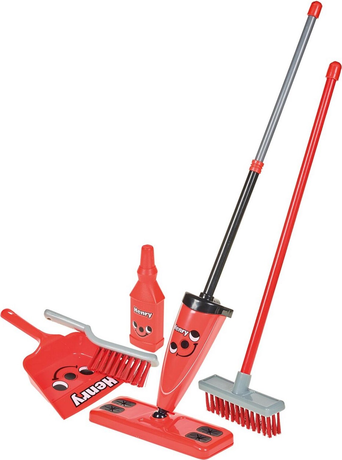 Casdon Henry - Legetøjs Rengøringsvogn Til Børn - Rød