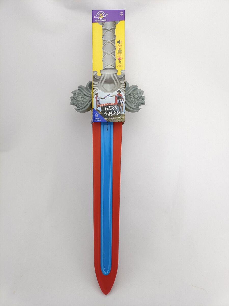 Hero Weapons Hero Sværd Med Lys Og Lyd - Assorteret