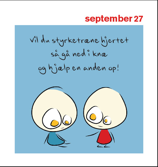 Herregud Co Bordskalender