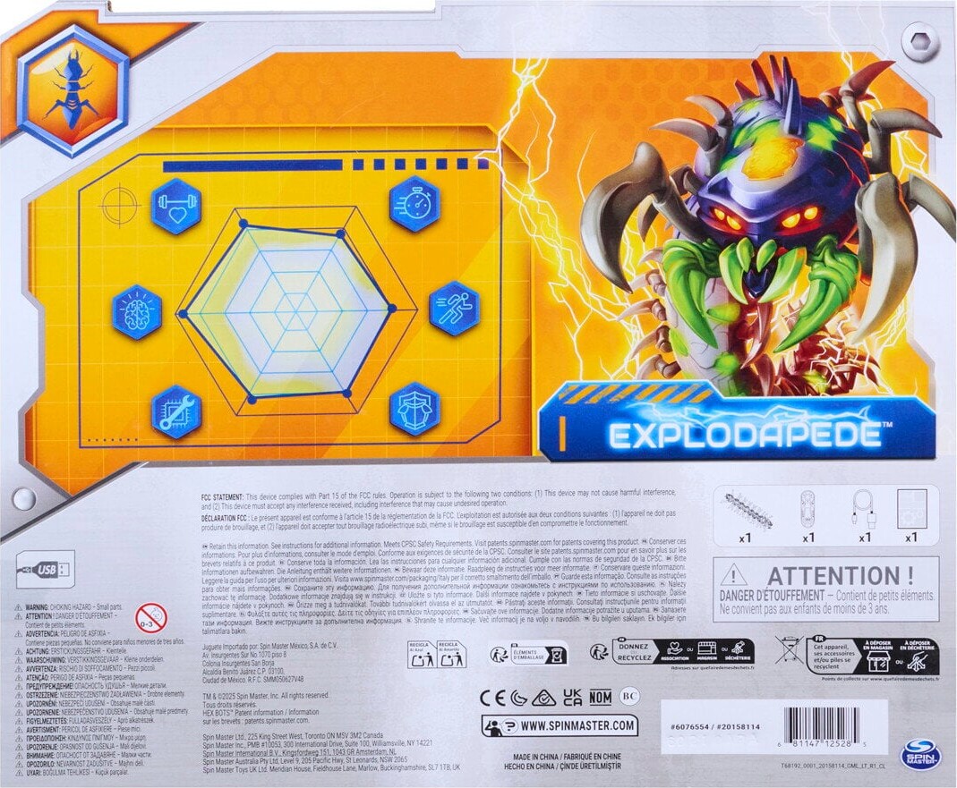 Hex Bots - Exploding Centipede