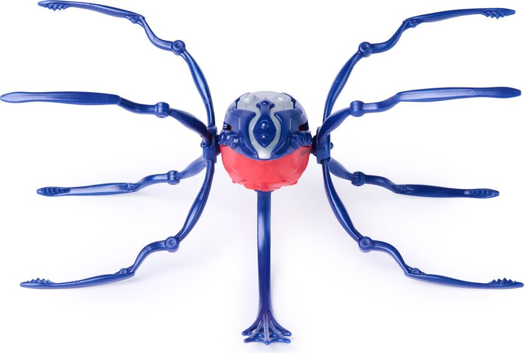 Hex Bots - Skitter Bot - Silver Red