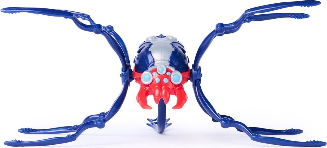 Hex Bots - Skitter Bot - Silver Red