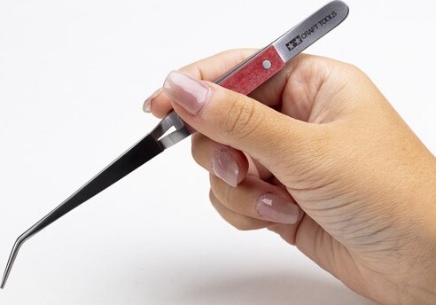 Tamiya - Hg Straight Tweezers - Lige Hobby Pincet - 74103