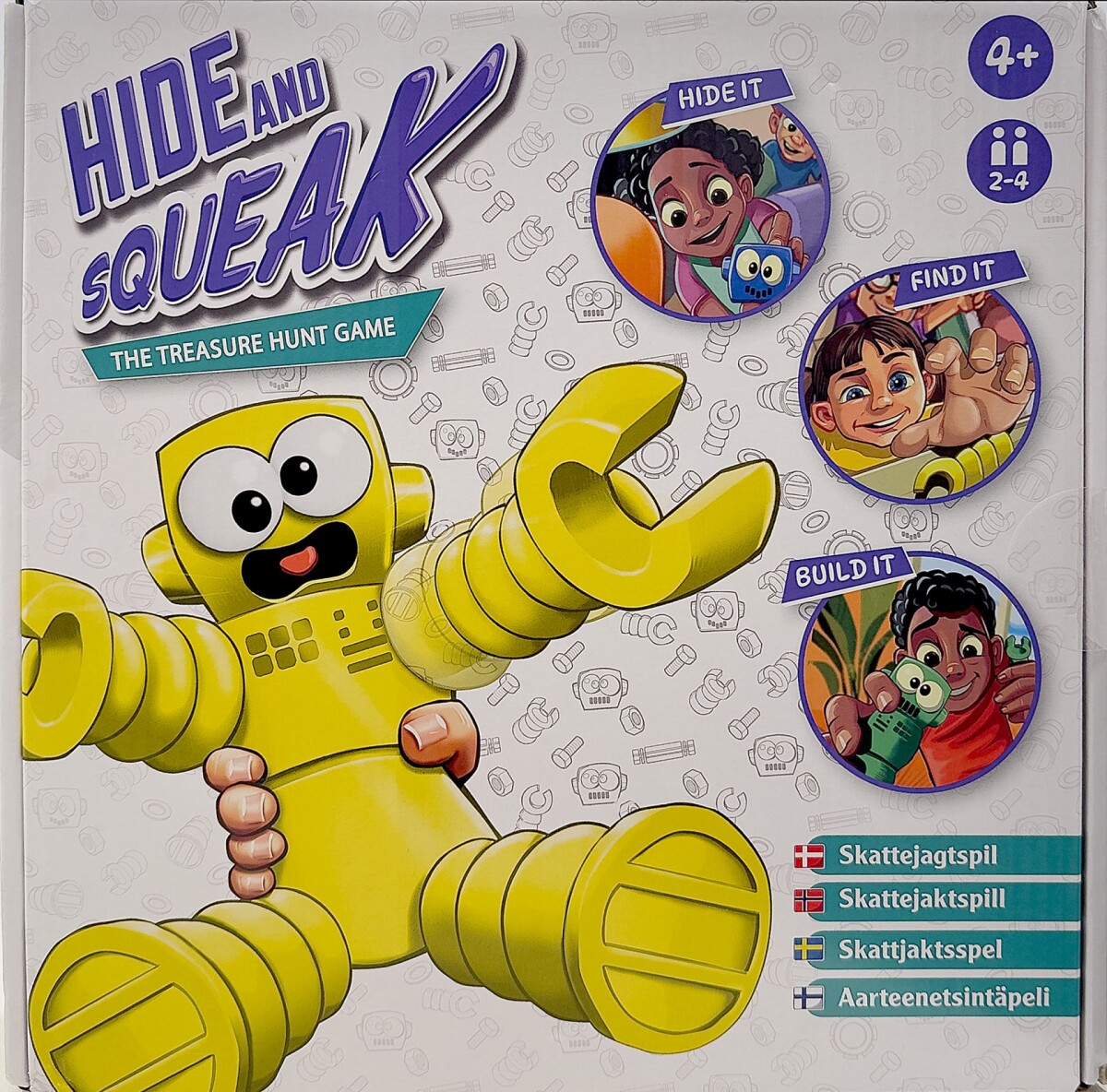 Hide Squeak - Skattejagtspillet Årets Børnespil 2025