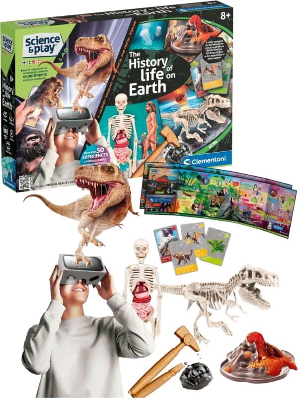 Clementoni - Science And Play Lab - The History Of Life On Earth