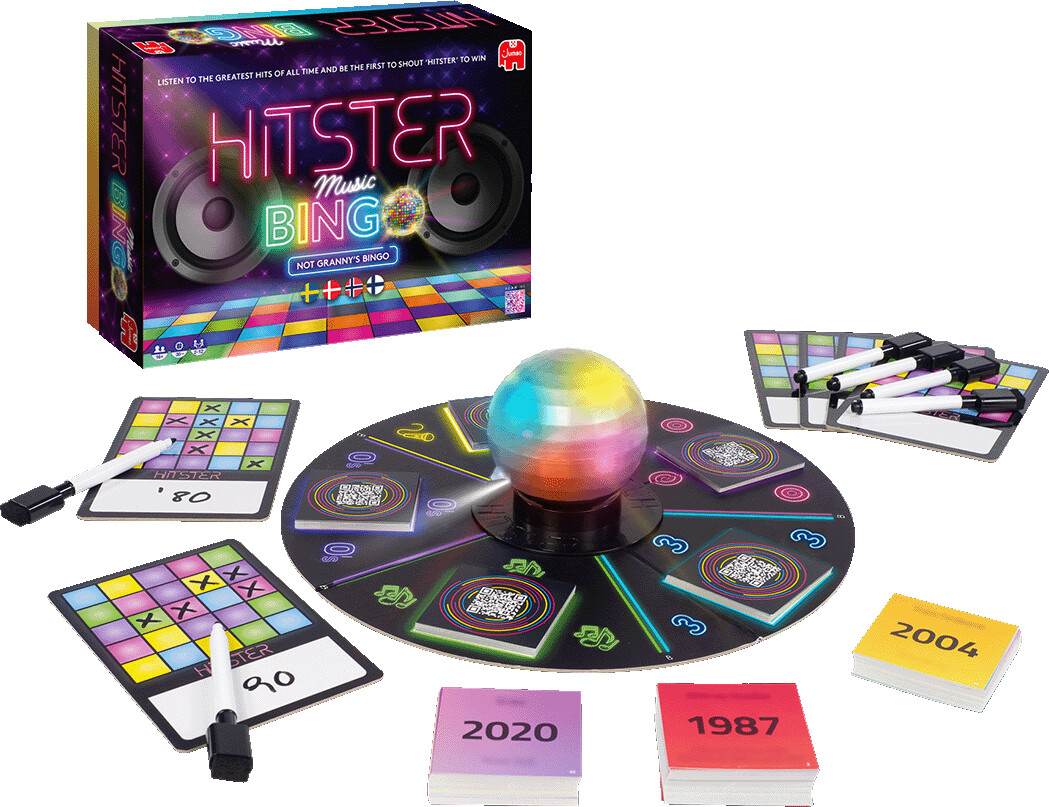 Hitster Bingo - Dansk