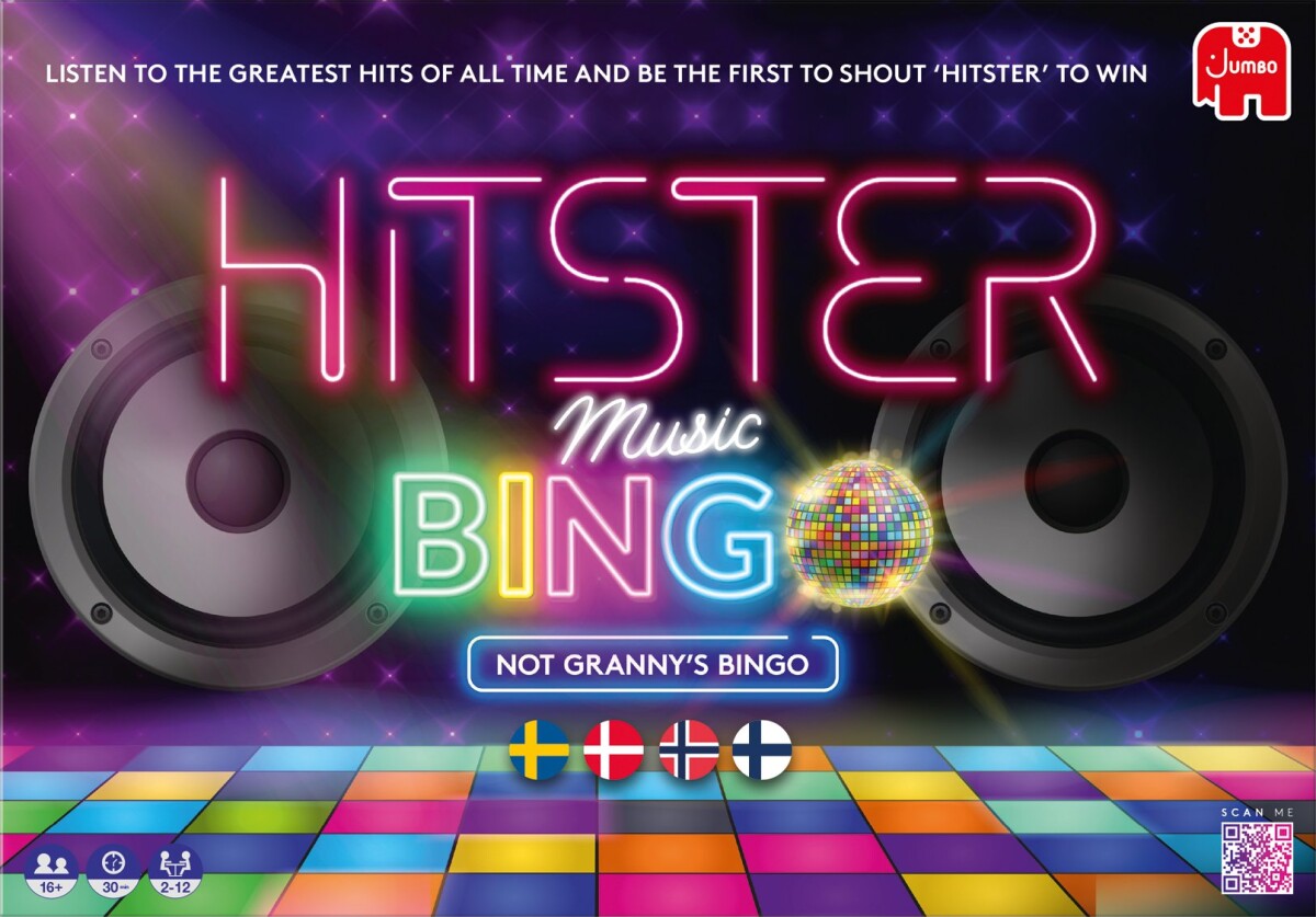 Hitster Bingo - Dansk
