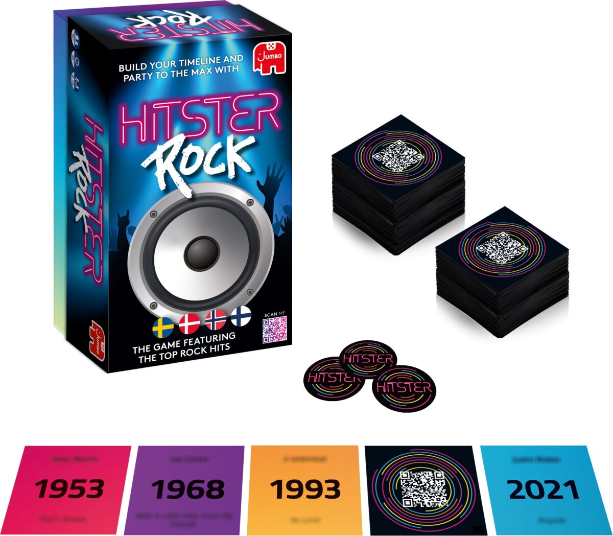 Hitster Rock - Dansk