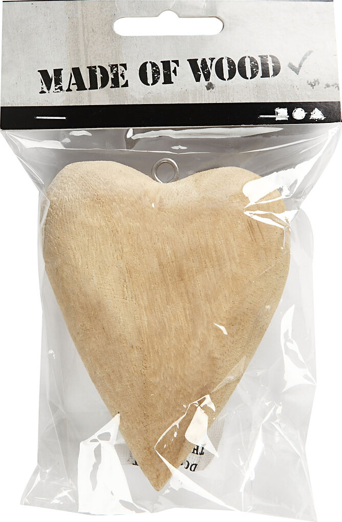 Hjerte - Str 11 5X8 5X3 Cm - 1 Stk