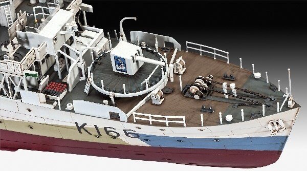 Revell - Hmcs Snowberry Flower Class Corvette Skib Byggesæt - 1 144 -