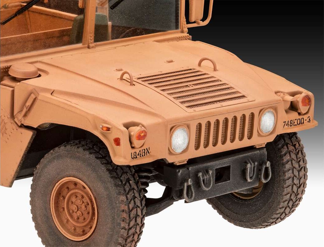 Revell - Hmmwv M1097A2 Model Bil Byggesæt - 1 35 - 03366