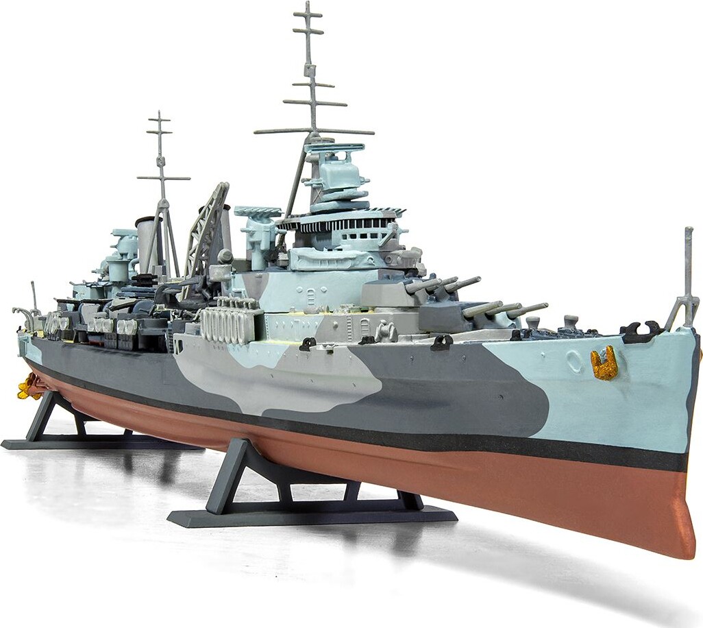 Airfix - Hms Belfast Skib Byggesæt - 1 600 - A04212V