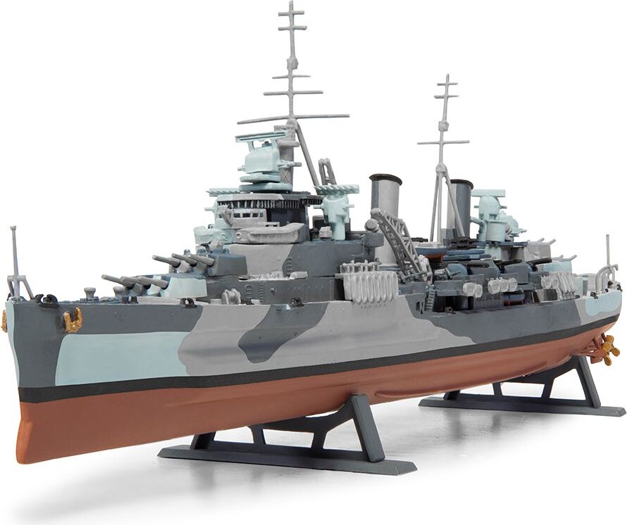 Airfix - Hms Belfast Skib Byggesæt - 1 600 - A04212V