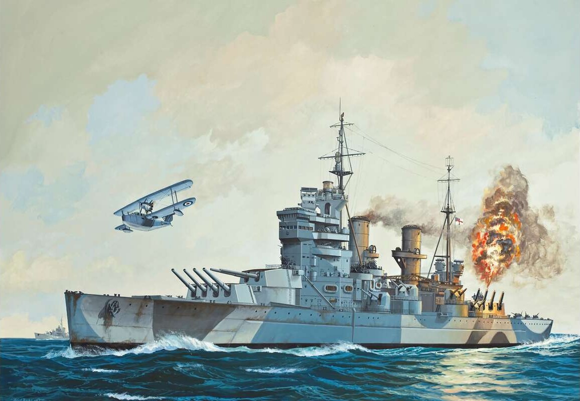Revell - Hms Duke Of York Modelskib - 1 1200 - Level 4 - 05182