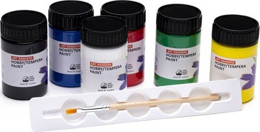 Akrylmaling Sæt - 6 Farver - Art Rangers