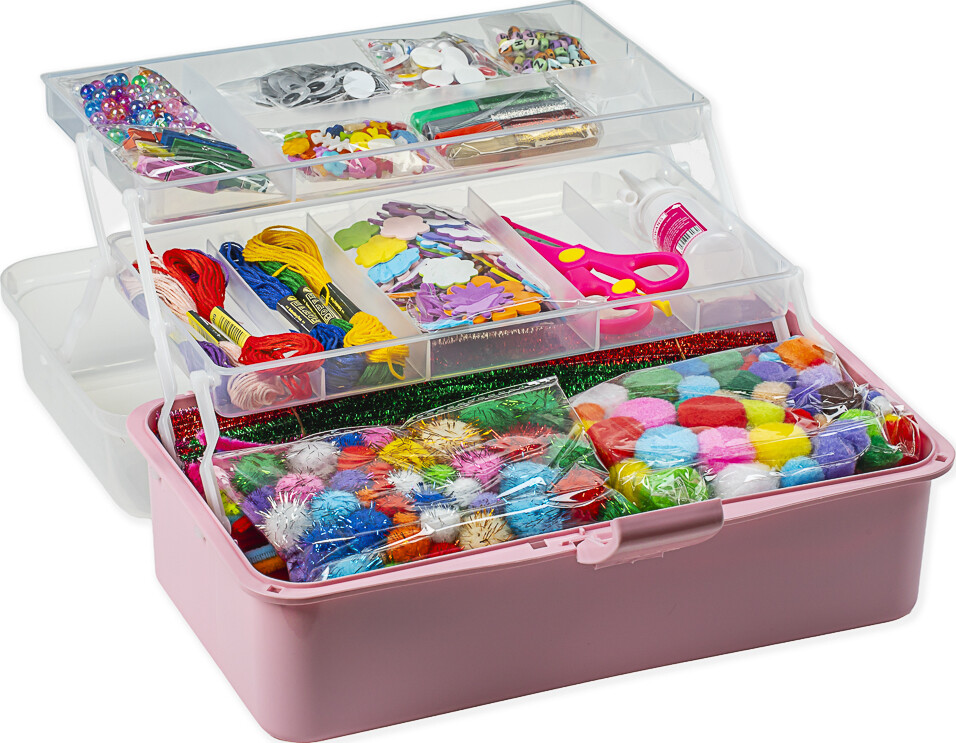 Hobby Box Med 1500 Dele - For Børn Og Voksne - Hobby 2 You